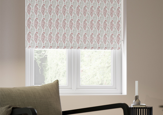Wollerton, Emperor Red - Roller Blind - Image 5